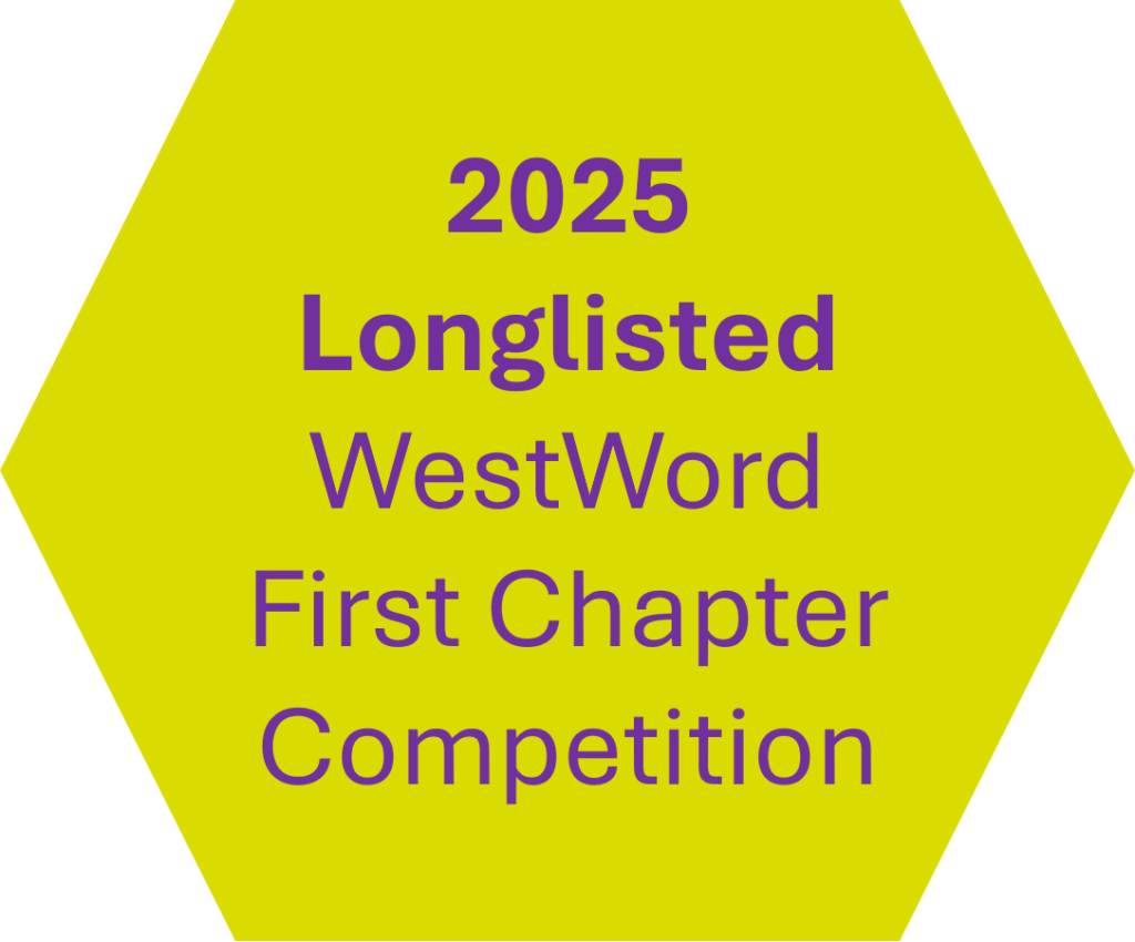 Badge for being longlisted in the WesWord First Chapter Competition