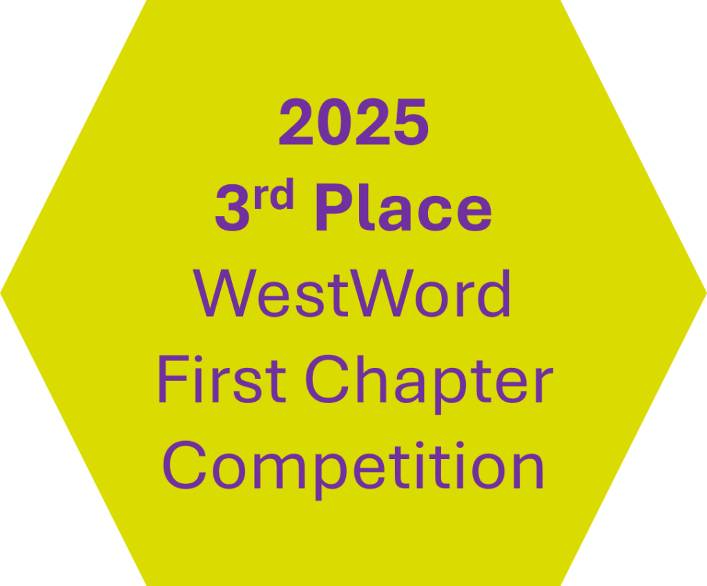 Badge for winning 3rd place in 2025 WestWord First Chapter